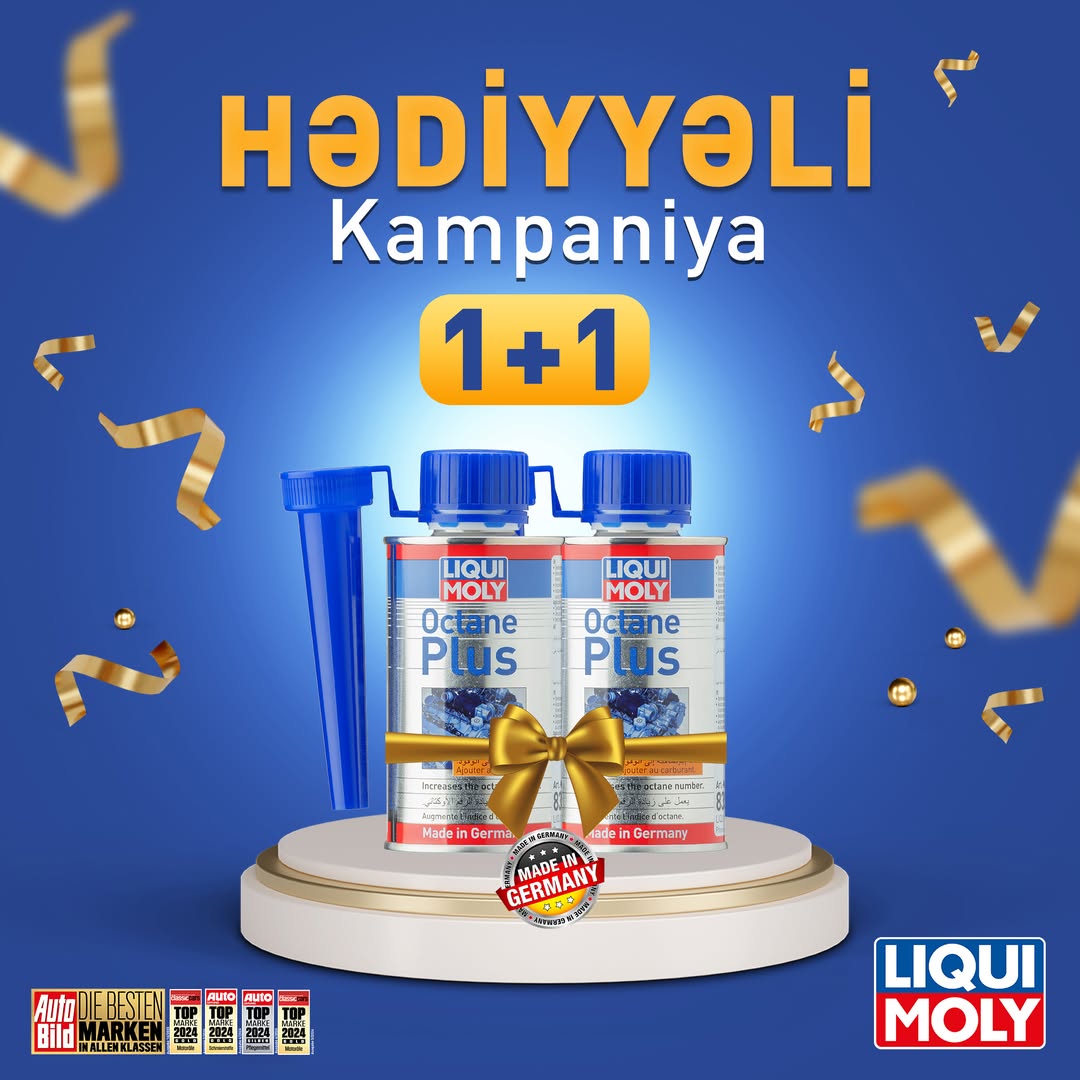 LIQUI MOLY-dən Oktyabr kampaniyası “SUPER 1+1 AKSİYA”sı !